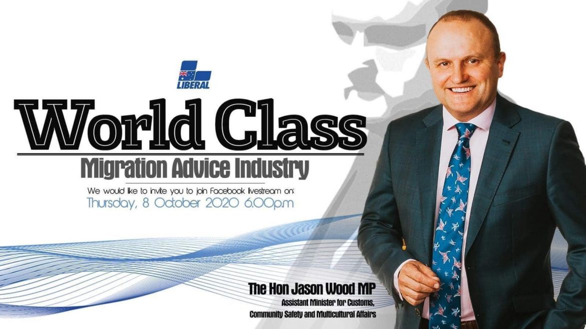 THỨ TRƯỞNG JASON WOOD MP TOẠ ĐÀM VỚI CỘNG ĐỒNG NGƯỜI VIỆT  NGÀNH DI TRÚ ÚC – THỰC TRẠNG VÀ CẢI TỔ