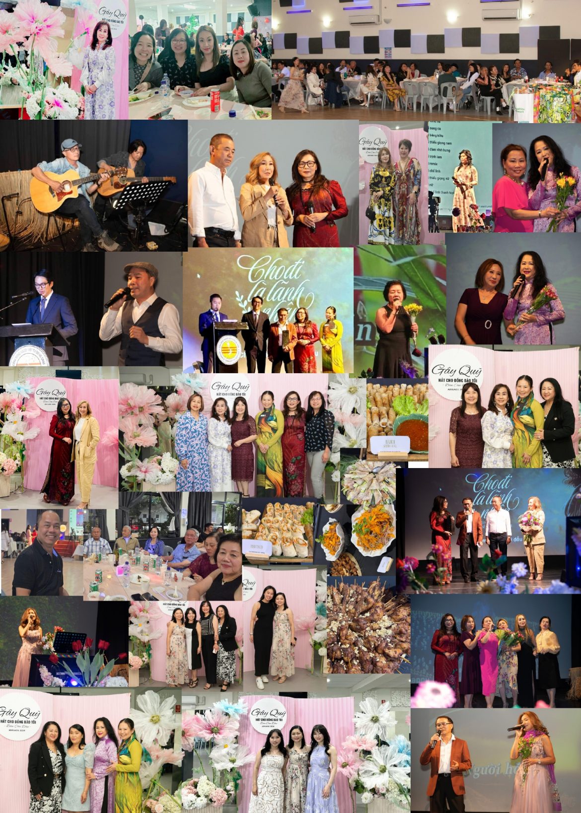 Một vài hình ảnh trong đêm gây quỹ “Typhoon Yagi” tại Nam Úc